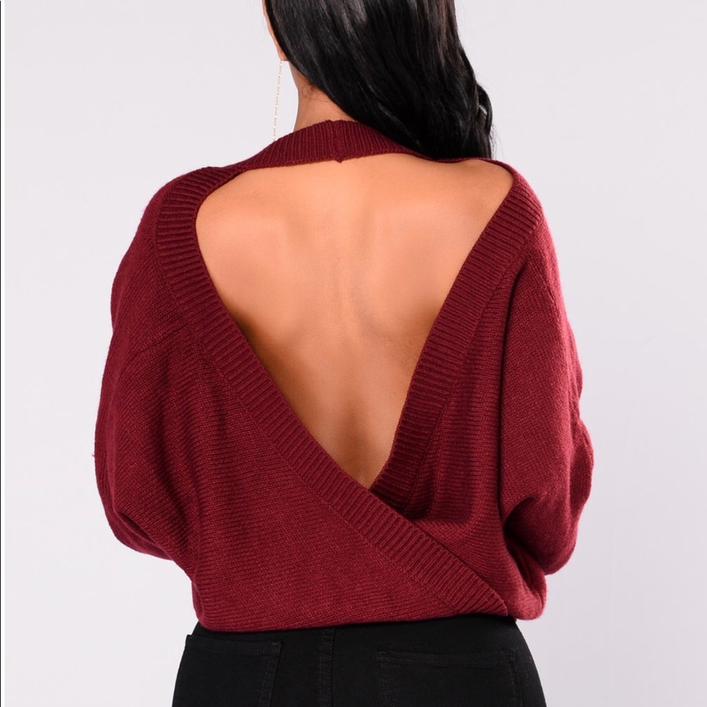 Fashion Nova Cut Out Sweater